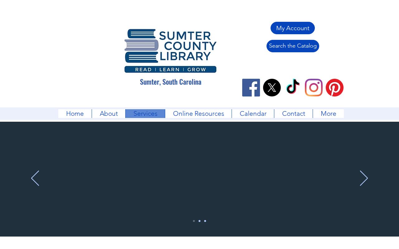 Sumter city directory library reference assistance route